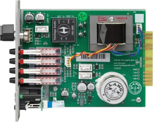 Heritage Audio Lang 312L 500 Series Microphone Preamp Heritage Audio Lang 312L 500 Series Microphone Preamp