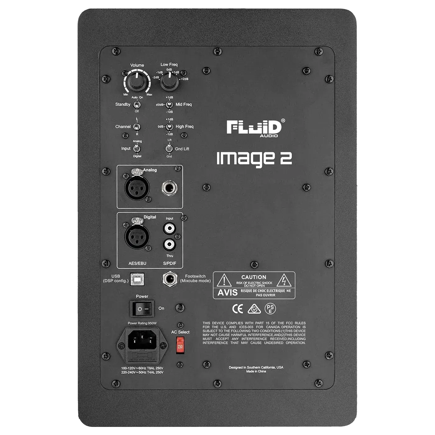 Fluid Audio Image 2 3-Way Studio Monitor