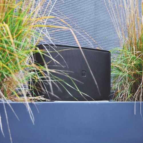 LD System DQOR SUB 8 Passive Indoor/Outdoor Installation Subwoofer, black