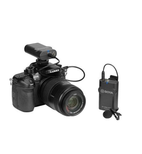 BOYA BY-WM4 PRO-K2 Two-Person Digital Camera-Mount Wireless Omni Lavalier Microphone System