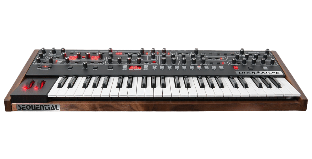 imgi_101_P-6-Front-Angle.png Sequential Prophet 6 Keyboard 6 Voice Polyphonic Analogue Synthesiser