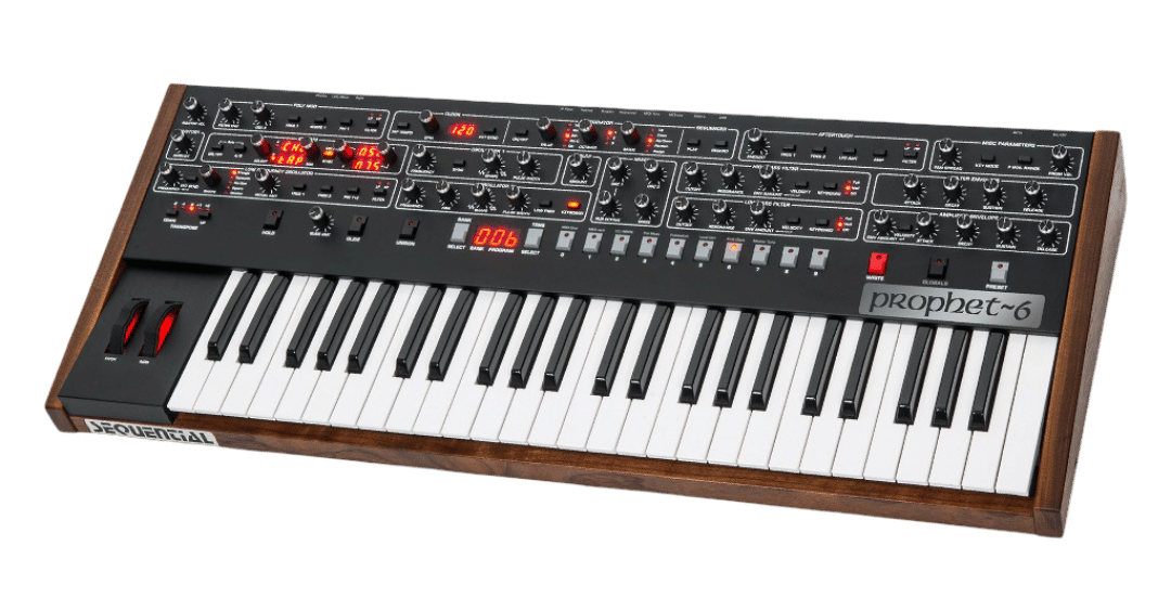 imgi_103_P-6-Angle-2.png Sequential Prophet 6 Keyboard 6 Voice Polyphonic Analogue Synthesiser