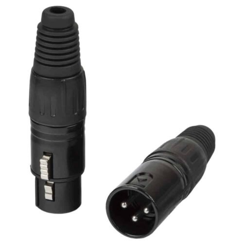 Proel XLR3MVBK XLR 3-Pole Cable Mount Male Black Proel XLR3MVBK XLR 3-Pole Cable Mount Male Black