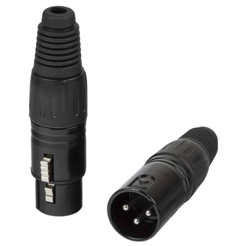 Proel XLR3MVBK XLR 3-Pole Cable Mount Male Black
