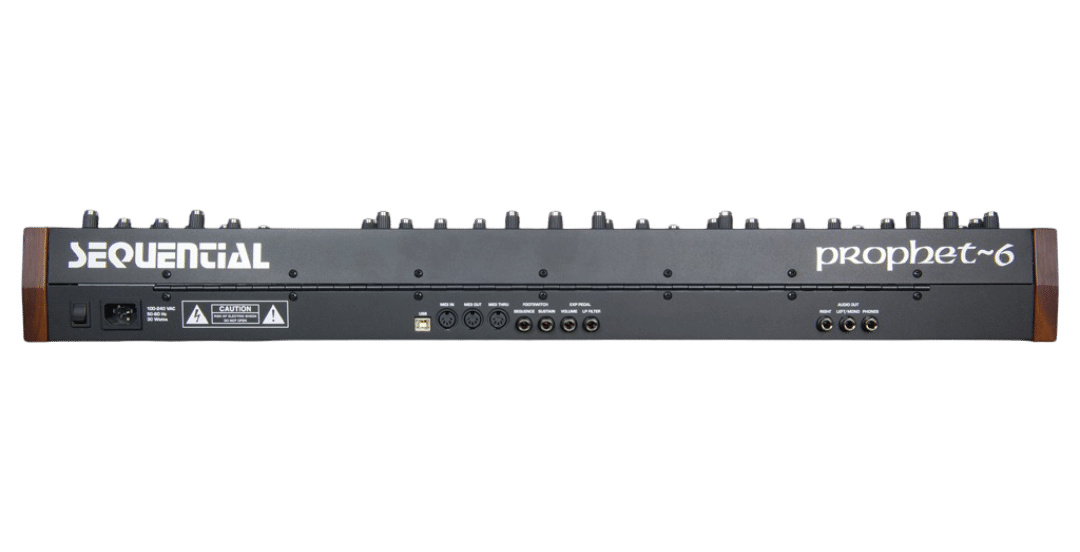 imgi_106_P-6-back.png Sequential Prophet 6 Keyboard 6 Voice Polyphonic Analogue Synthesiser