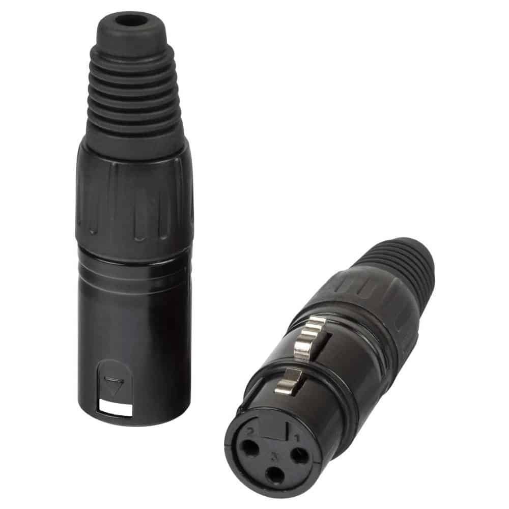 Proel XLR3MVBK XLR 3-Pole Cable Mount Male Black
