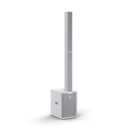 LD System  MAUI 28 G3 W Compact cardioid column PA system, white