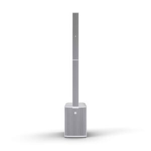 LD System MAUI 28 G3 MIX W Compact cardioid column PA system with digital mixer, white