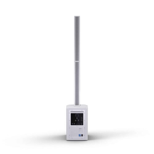 LD System MAUI 28 G3 MIX W Compact cardioid column PA system with digital mixer, white