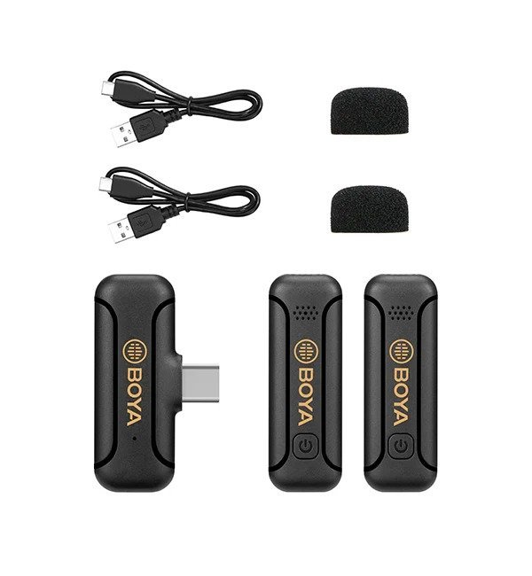 imgi_117_16823163323469047-2.jpg BOYA BY-WM3T2-U2 Mini 2.4GHz Wireless Microphone