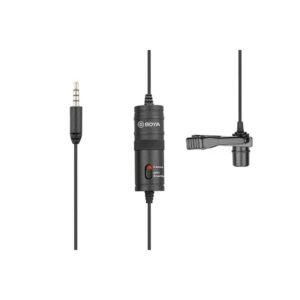 Boya BY-M1 Auxiliary Omnidirectional Lavalier Condenser Microphone