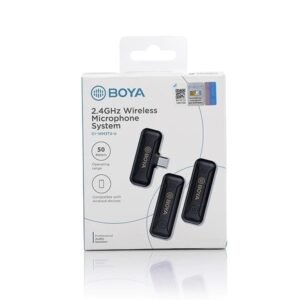 imgi_118_16823163322727256.jpg BOYA BY-WM3T2-U2 Mini 2.4GHz Wireless Microphone