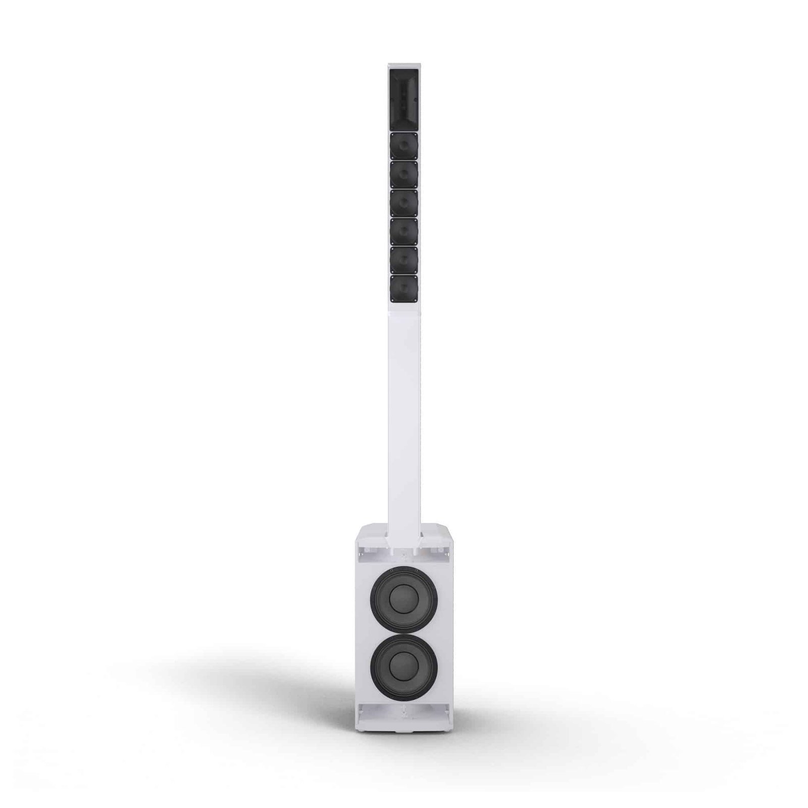 LD System MAUI Portable cardioid column PA system, White