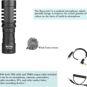 Boya BY-MM1 Mini Cardioid Microphone