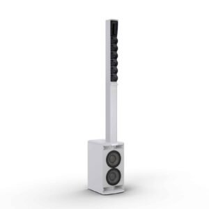 LD System MAUI Portable cardioid column PA system, White