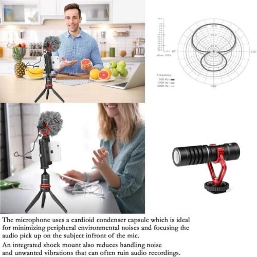 Boya BY-MM1 Mini Cardioid Microphone Boya BY-MM1 Mini Cardioid Microphone