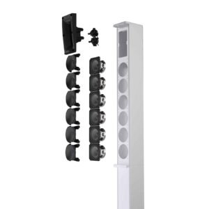 LD System MAUI Portable cardioid column PA system, White