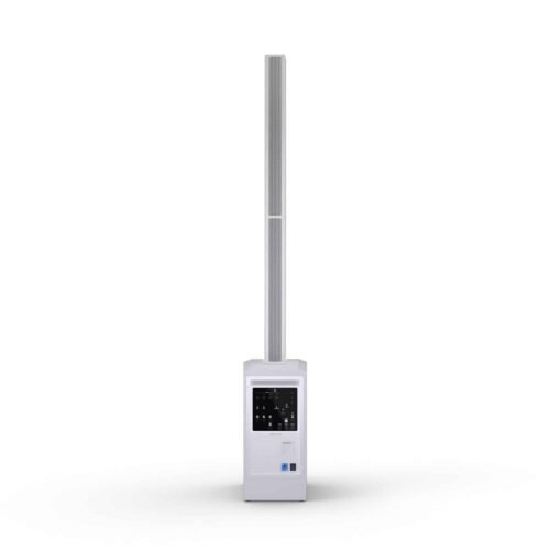LD System Portable cardioid column PA system, white, with 6ch digital mixer & app control