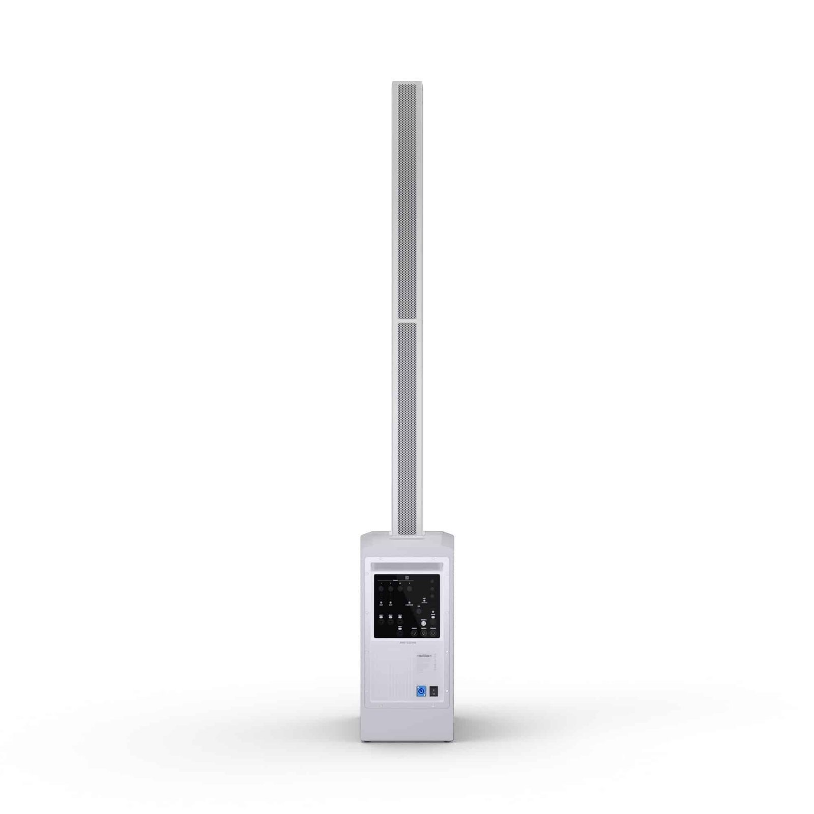 LD System Portable cardioid column PA system, white, with 6ch digital mixer & app control