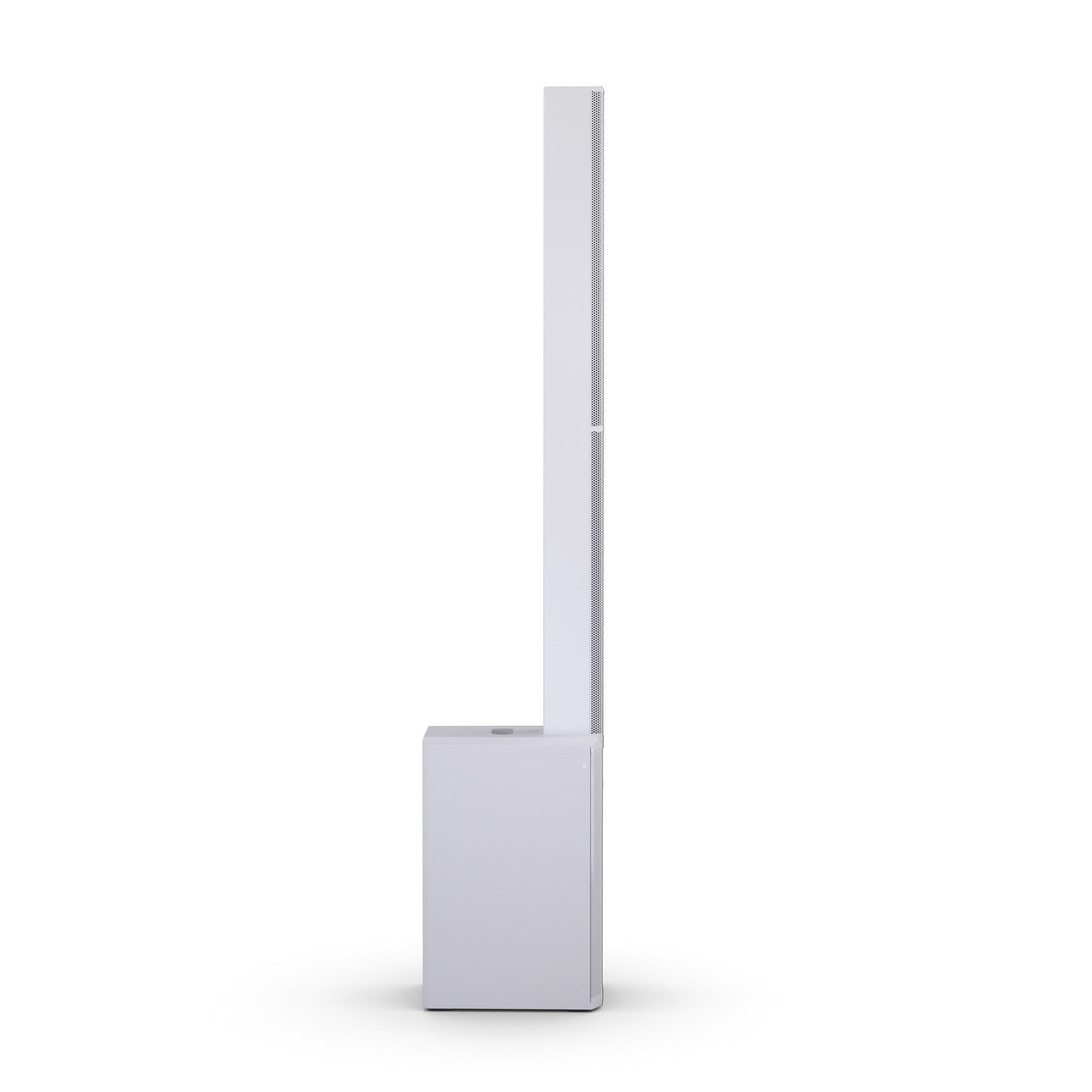 LD System Portable cardioid column PA system, white, with 6ch digital mixer & app control