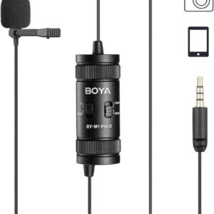 BOYA By-M1 Pro II Lavalier Auxiliary Microphone