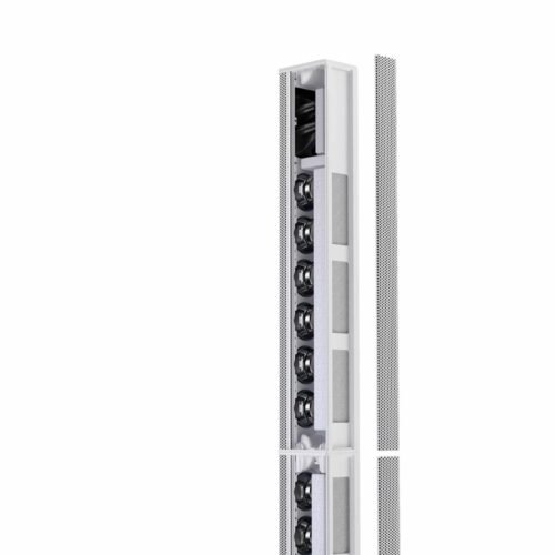 LD System MAUI 28 G3 MIX W Compact cardioid column PA system with digital mixer, white