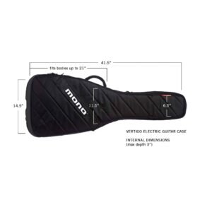 Mono M80-VEG-BLK Vertigo Electric Guitar Case - Black Mono M80-VEG-BLK Vertigo Electric Guitar Case - Black