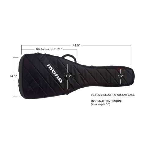 Mono M80-VEG-BLK Vertigo Electric Guitar Case - Black Mono M80-VEG-BLK Vertigo Electric Guitar Case - Black