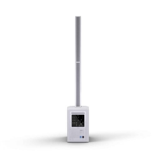 LD System MAUI 28 G3 MIX W Compact cardioid column PA system with digital mixer, white