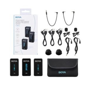 Boya BY-XM6 S2 2.4GHz Ultra-compact Wireless Microphone System