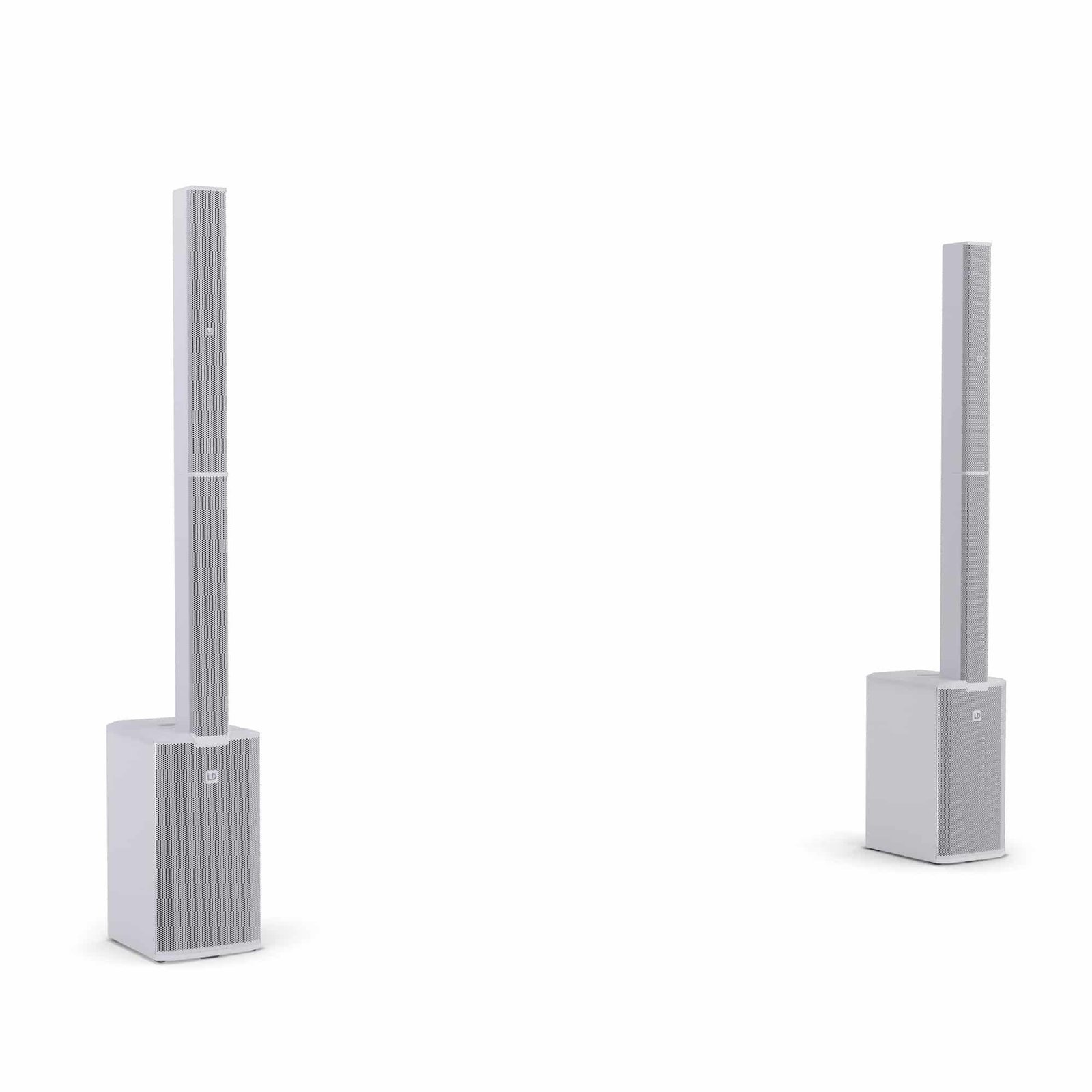 LD System MAUI Portable cardioid column PA system, White