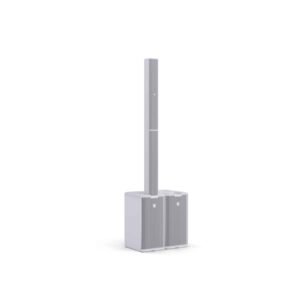 LD System MAUI Portable cardioid column PA system, White