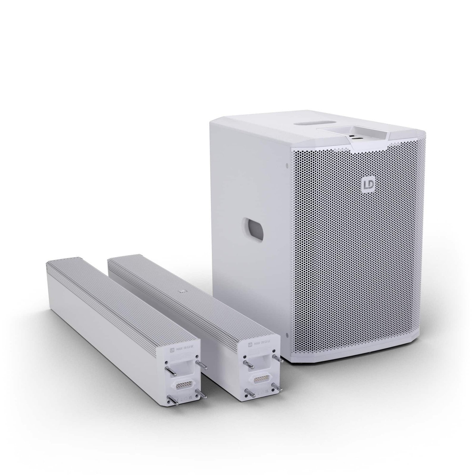 imgi_135_LDMAUI28G3MIXW_9.jpg LD System MAUI? 28 G3 MIX W Compact cardioid column PA system with digital mixer, white