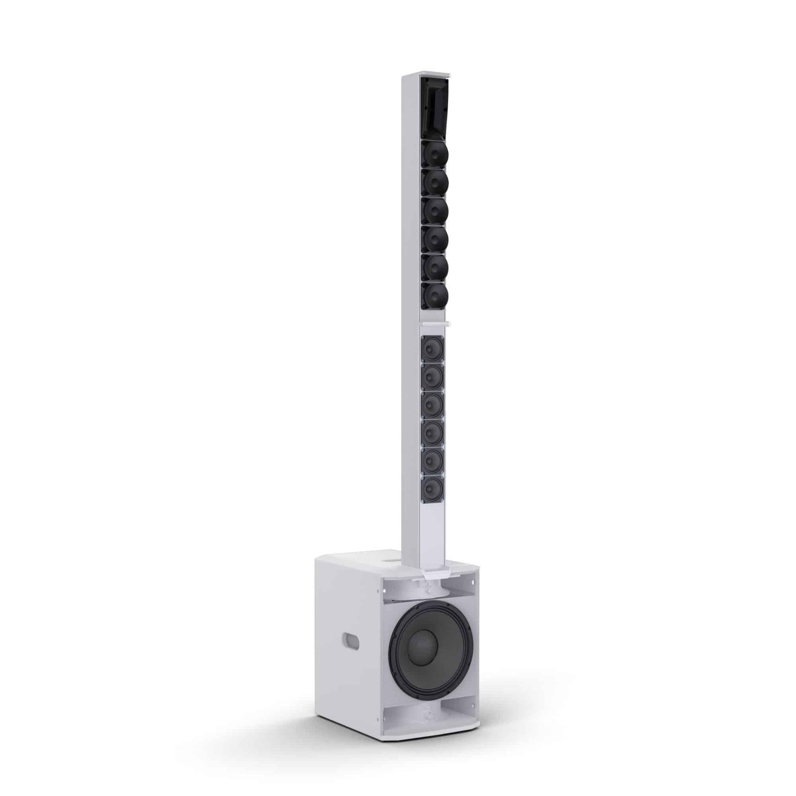 imgi_137_LDMAUI28G3MIXW_11.jpg LD System MAUI? 28 G3 MIX W Compact cardioid column PA system with digital mixer, white
