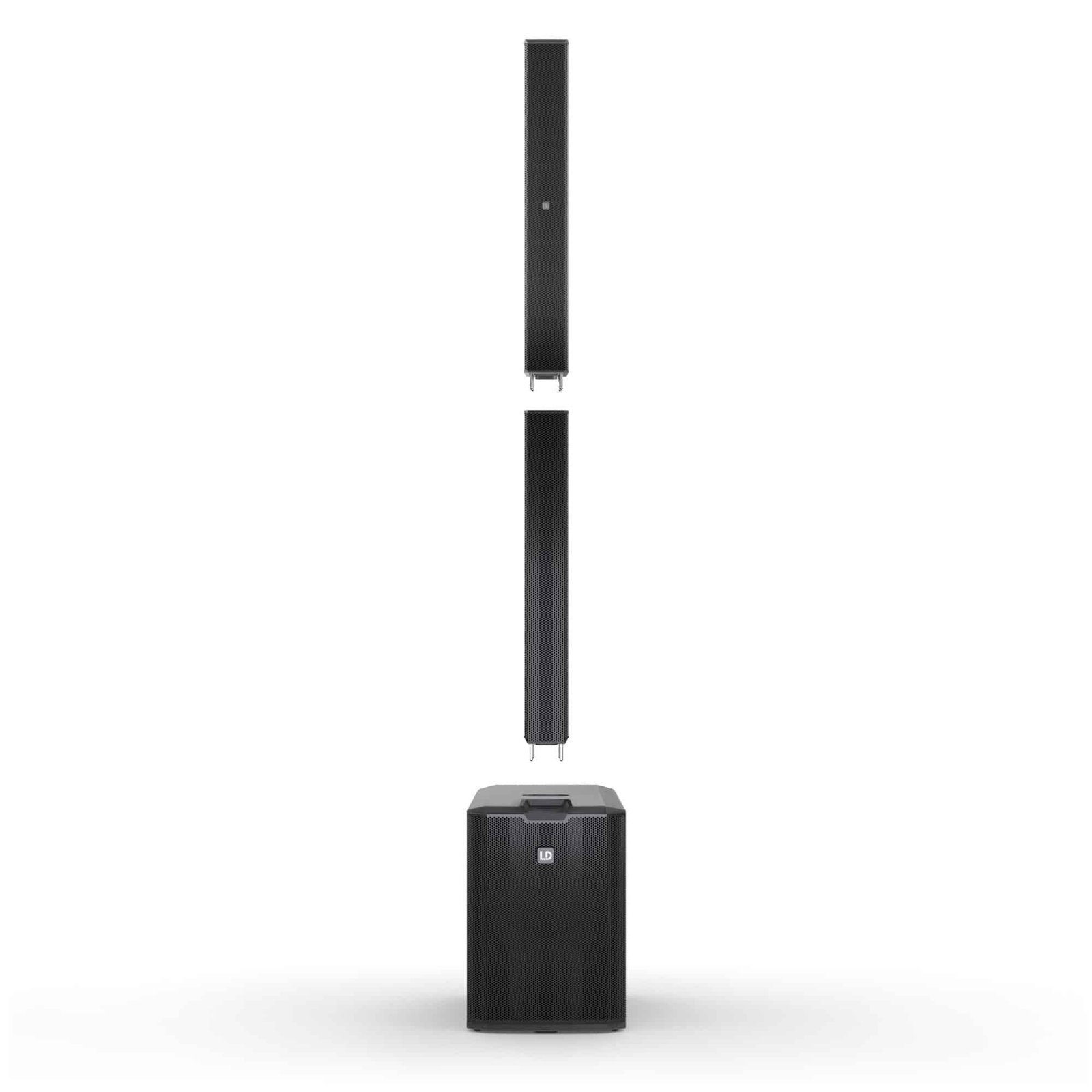 LD System MAUI? 44 G2 Cardioid powered Column Loudspeaker Black