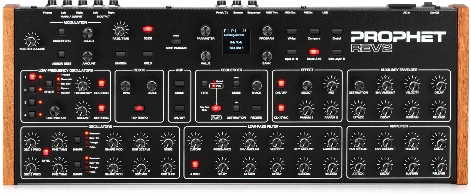 Sequential Prophet Rev2 16-v Module 16 Voice Polyphonic Analogue Synthesiser