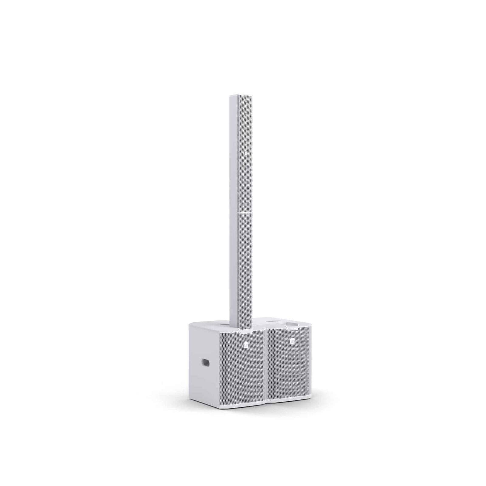 imgi_138_LDMAUI28G3W_30.jpg LD System MAUI? 28 G3 MIX W Compact cardioid column PA system with digital mixer, white