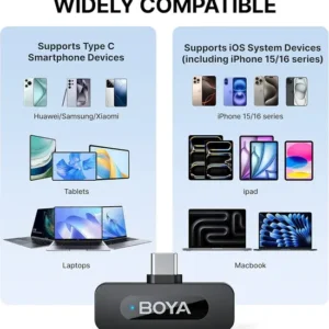 imgi_138_rn-image_picker_lib_temp_1971343e-4320-4274-86c5-e9782a759468.webp BOYA BY-V20 2.0 Ultracompact 2-Person Wireless Microphone System with USB-C Connector for Mobile Devices