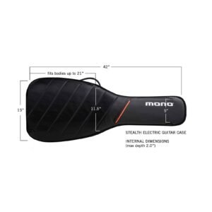 Mono M80-STEG-BLK Stealth Electric Guitar Case - Black Mono M80-STEG-BLK Stealth Electric Guitar Case - Black