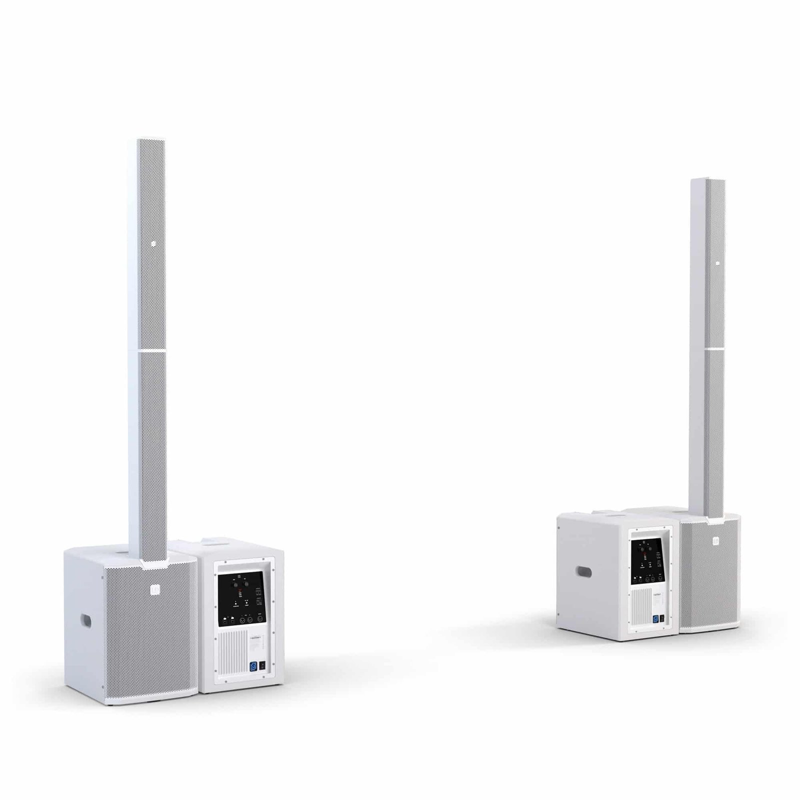 imgi_142_LDMAUI28G3W_34.jpg LD System MAUI? 28 G3 MIX W Compact cardioid column PA system with digital mixer, white