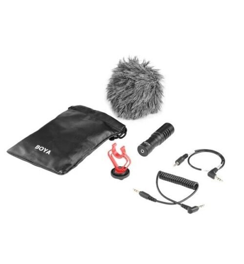 Boya BY-MM1 Mini Cardioid Microphone Boya BY-MM1 Mini Cardioid Microphone