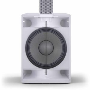 LD System MAUI 28 G3 MIX W Compact cardioid column PA system with digital mixer, white