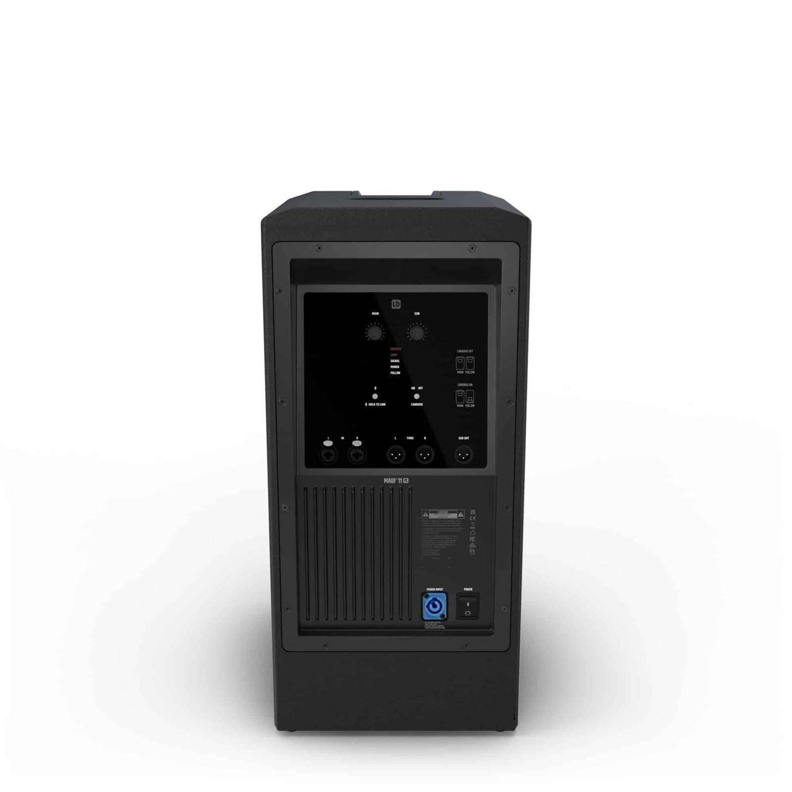 LD System MAUI Portable cardioid column PA system, black LDMAUI11G3INT