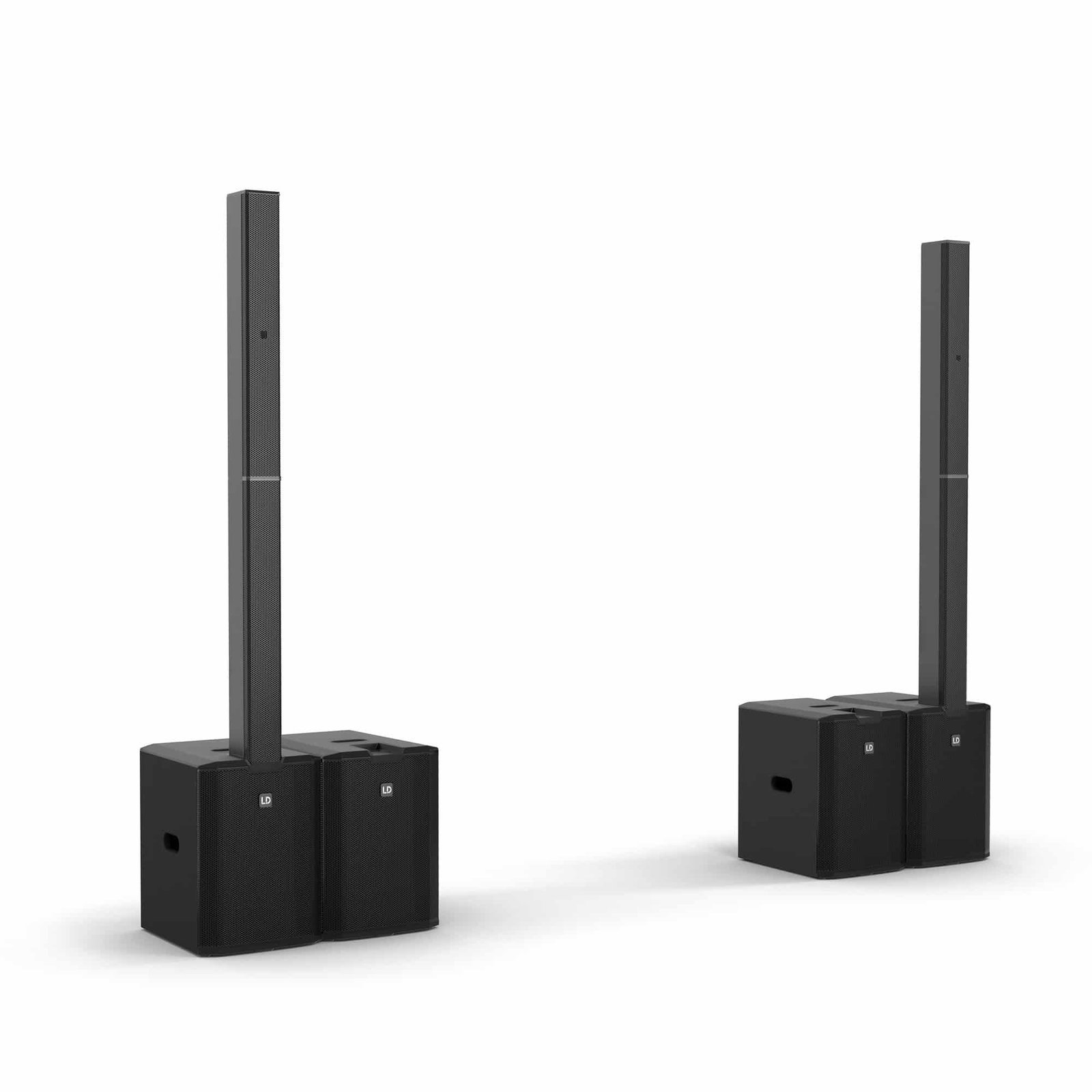 LD System MAUI? 28 G3 Compact cardioid column PA system, black