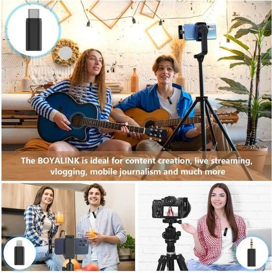 Boya Boyalink All-In-One Wireless Microphone System