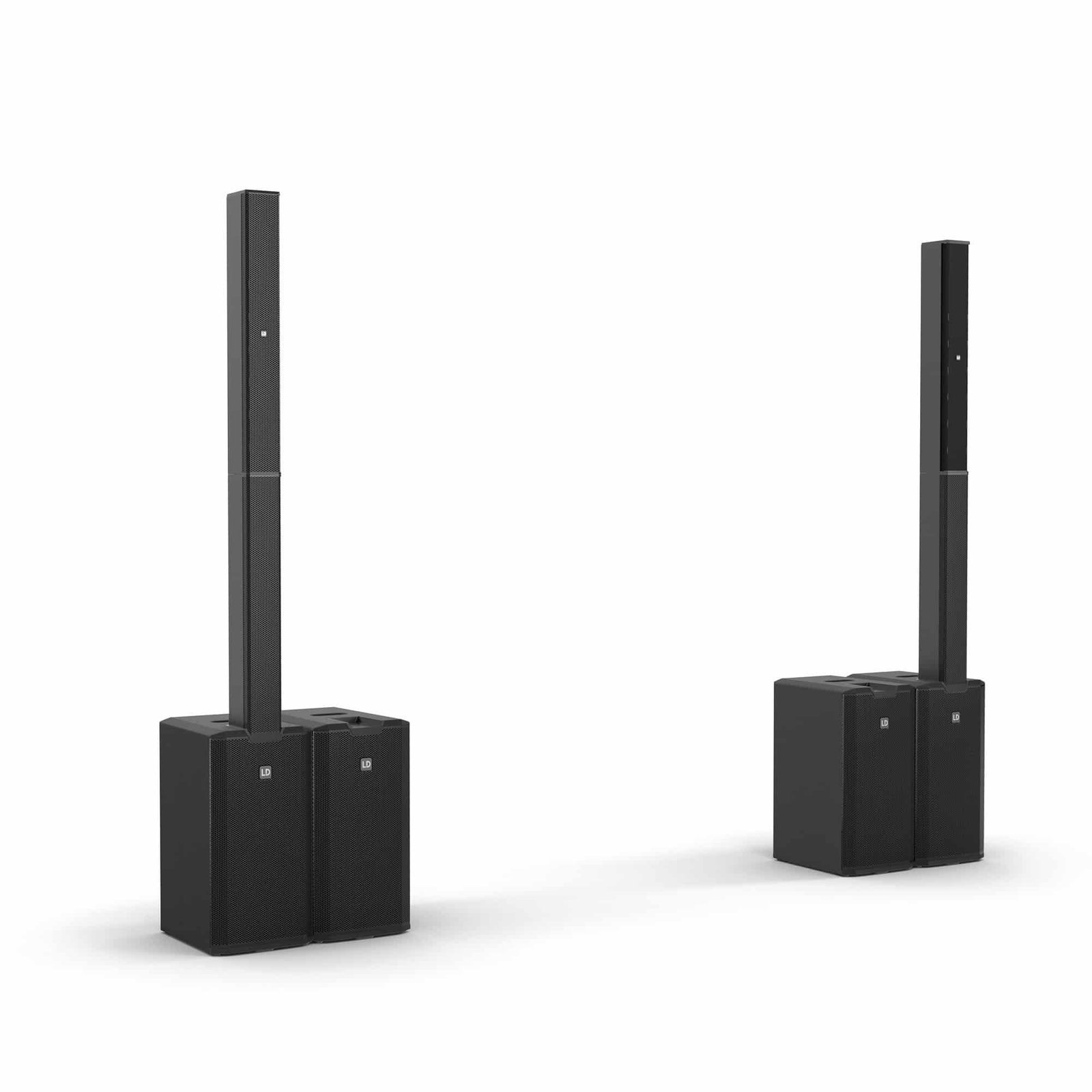 LD System MAUI Portable cardioid column PA system, black LDMAUI11G3INT