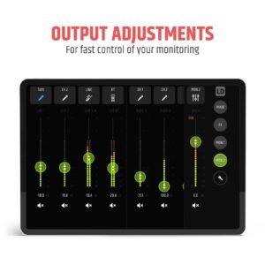 LD System Portable cardioid column PA system, white, with 6ch digital mixer & app control