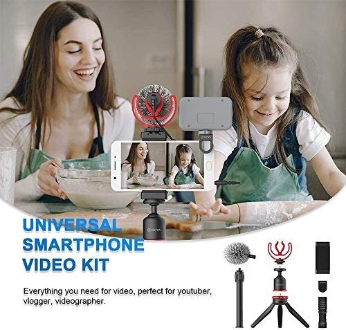 imgi_173_514WPaR9bRL-1.jpg BOYA By-vg330 Vlogging Kit With By-mm1 And Smartphone Holder