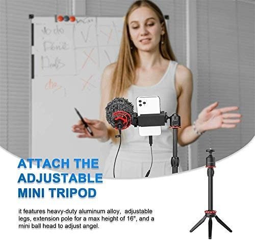 imgi_182_41PV6uefaPL.jpg BOYA By-vg330 Vlogging Kit With By-mm1 And Smartphone Holder