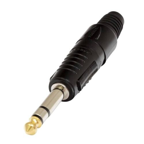 Proel S3CPRON 6.3mm Stereo Jack Plug Black Body Proel S3CPRON 6.3mm Stereo Jack Plug Black Body